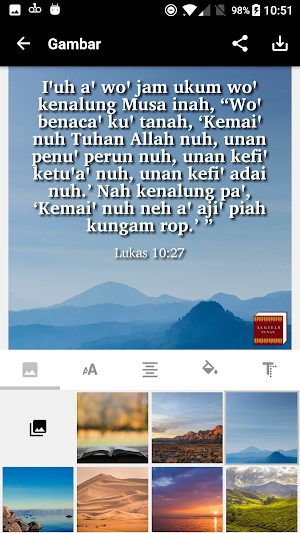Injil Lukas Punan Screenshot 3