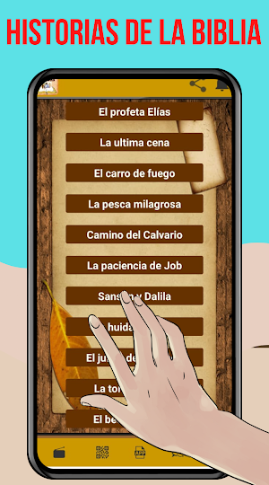 Historias de la Biblia: Audio Screenshot 1