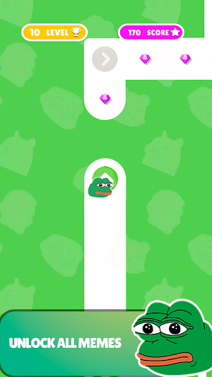 Meme Dash Clicker 2D Screenshot 1