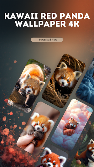Kawaii Red Panda Wallpaper 4K Screenshot 0