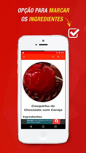 Receitas de Doces Finos Screenshot 1