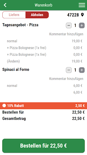 Pizzeria Tre Stelle Screenshot 1