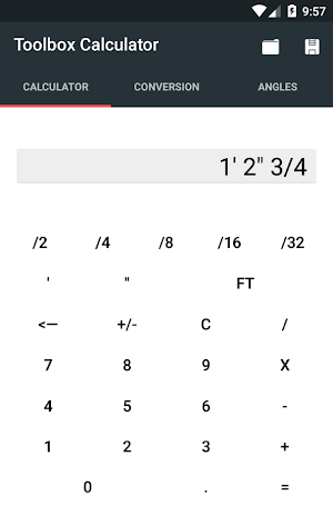 Toolbox Calculator Screenshot 0