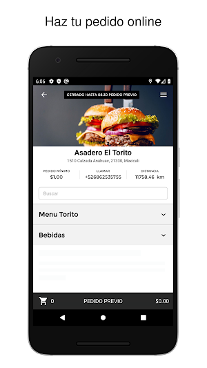 Asadero El Torito Screenshot 0