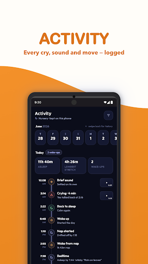 Dozy: Baby Monitor & Camera Screenshot 2
