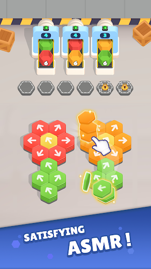 Hexa Factory! Screenshot 2