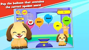 Kids Reading Sight Words Screenshot 1