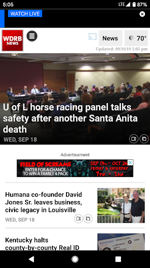 WDRB News Screenshot 1