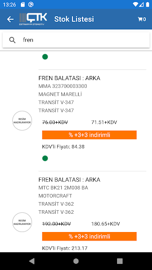 Çetin Kaya B2B Screenshot 2