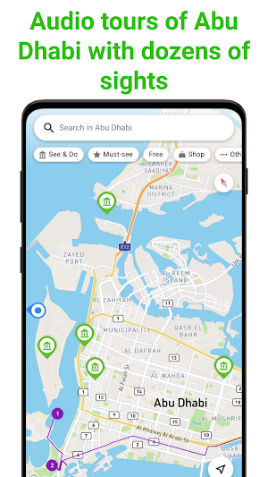 Abu Dhabi SmartGuide Screenshot 0