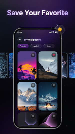 NoirWall 4K Live Launcher Screenshot 3