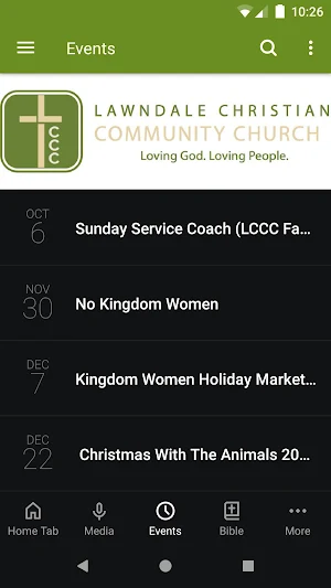Lawndale Community Church Screenshot 2