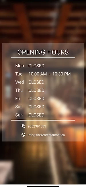 The Zen Caribbean Restaurant Screenshot 2