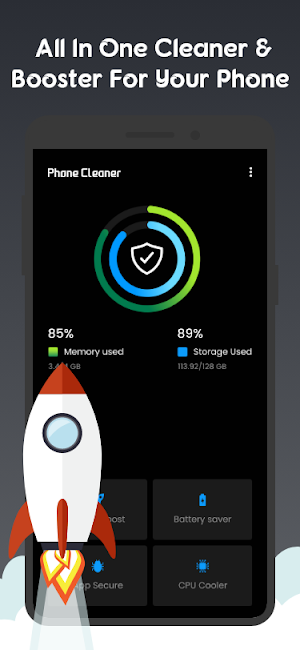 Phone Cleaner - Battery Saver Screenshot 0