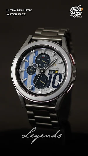S4U Legends soccer watch face Screenshot 0