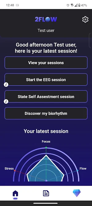 2FLOW – Train Mind and Body. Screenshot 1