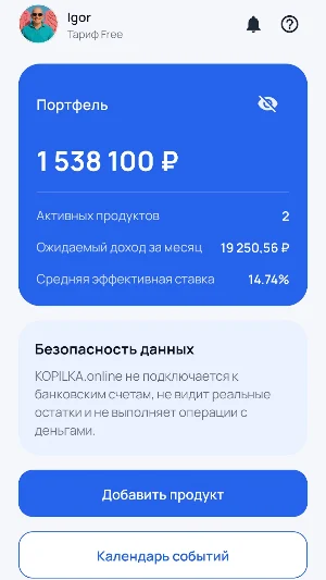 KOPILKA.online Screenshot 1
