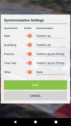 RS Dash Advanced Session Recorder Screenshot 2