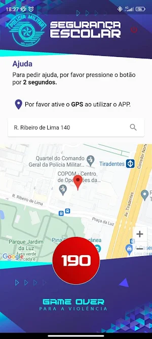 Segurança Escolar SP Screenshot 2