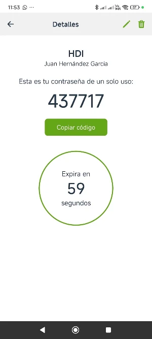 HDI Autenticador Screenshot 2