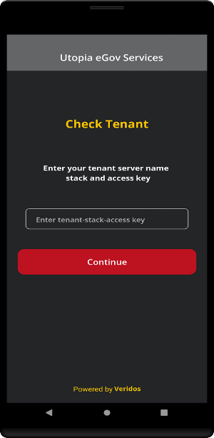Utopia eGov Demo Screenshot 0