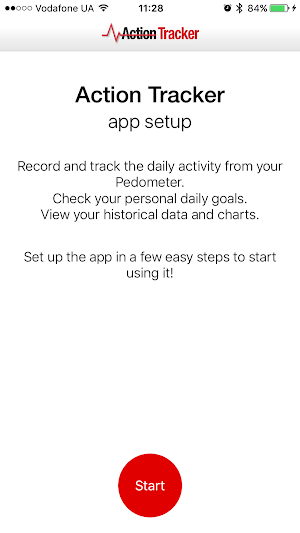 Activity action tracker Screenshot 0