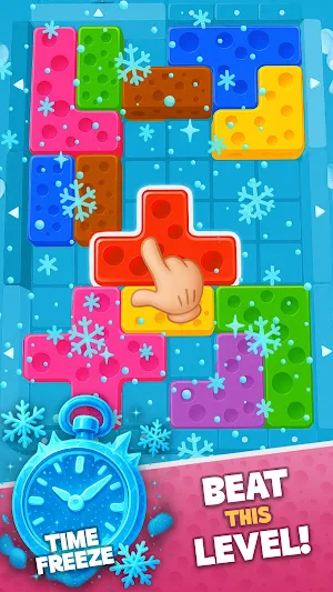 Cheese Block Slide Puzzle Game Screenshot 1