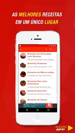 Receitas de Brownie Screenshot 3
