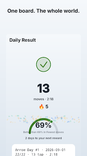 Arrow Day: Daily Arrow Puzzle Screenshot 1