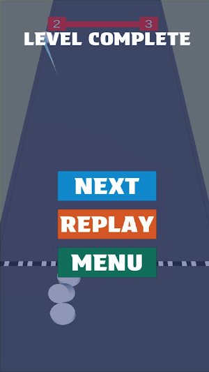 Balls Bumps 3D:Color Push game Screenshot 1