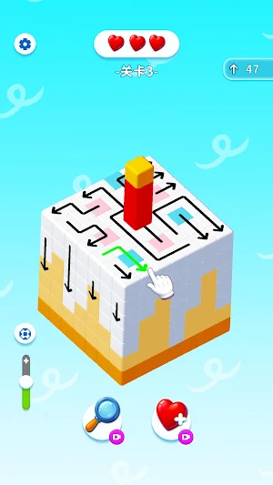 Arrow Block 3D: Tap Out Puzzle Screenshot 0