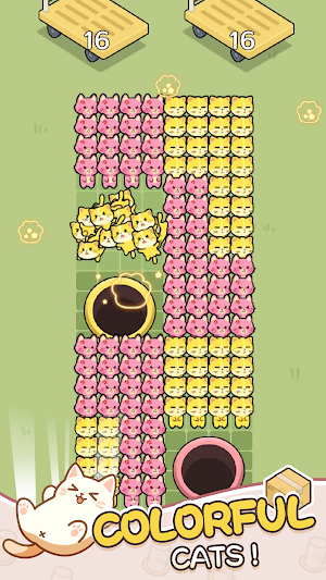 Pipe Cat: Color Sort Screenshot 1