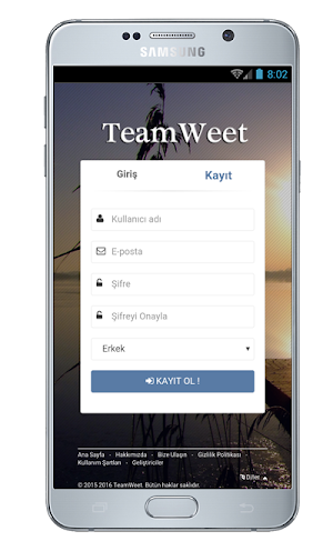 TeamWeet Screenshot 1