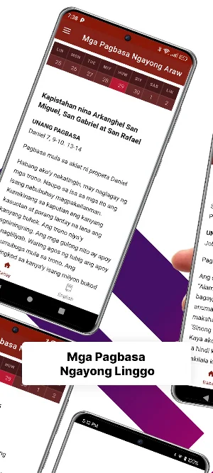 Tagalog Daily Mass Readings Screenshot 1