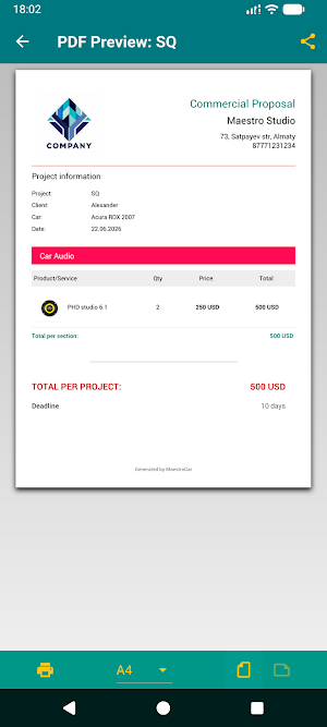 CarMaestro Screenshot 1