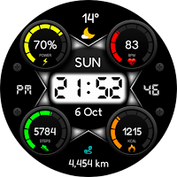 Digital Fuhelin Watch Face