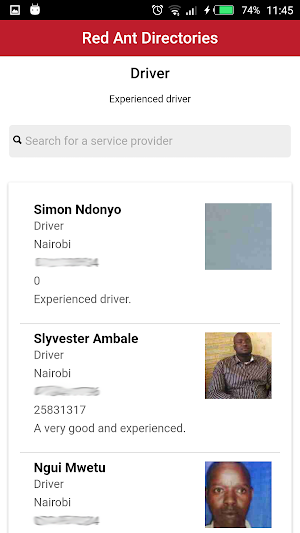 Redant Directory Screenshot 1
