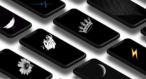 black wallpaper black pictures Screenshot 0