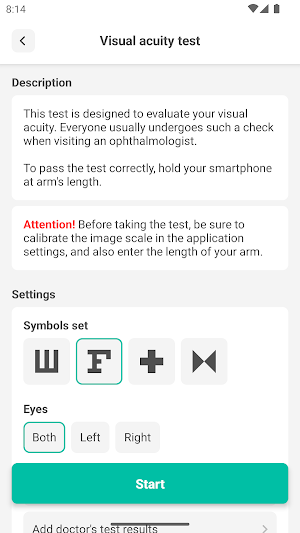 Eye Health Manager Screenshot 3
