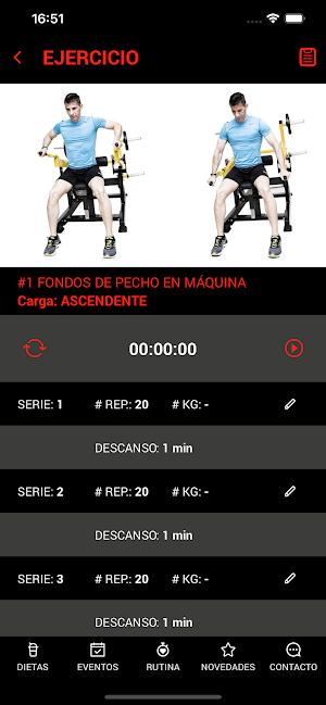DC Fitness Screenshot 2