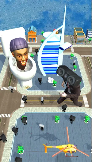 Toilet Rampage: Monster Smash Screenshot 0