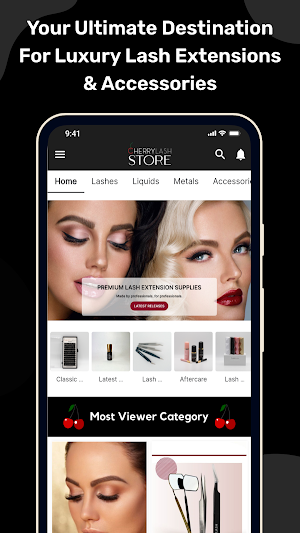 Cherry Lash Store Screenshot 0