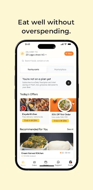 DailyFood Screenshot 2