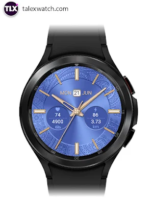 Golden Blue Watch Screenshot 1