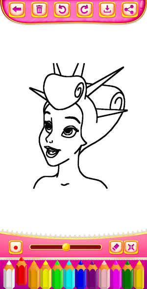 Mermaid Coloring Book & Drawing Book Screenshot 2
