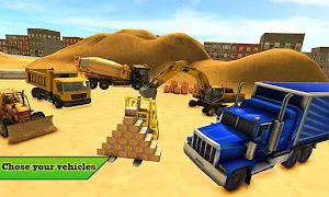 Modern Site Construction Truck Screenshot 2