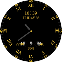 Key046 Analog Watch Face