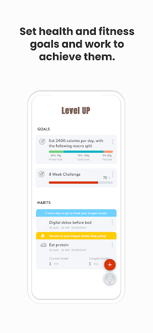 LevelUP Training App screenshot 4