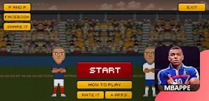 Mbappe Football Game Euro 2024 Screenshot 2