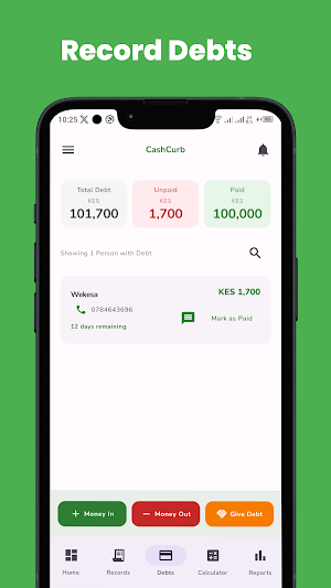 CashCurb: Cash Flow & Expenses Screenshot 3